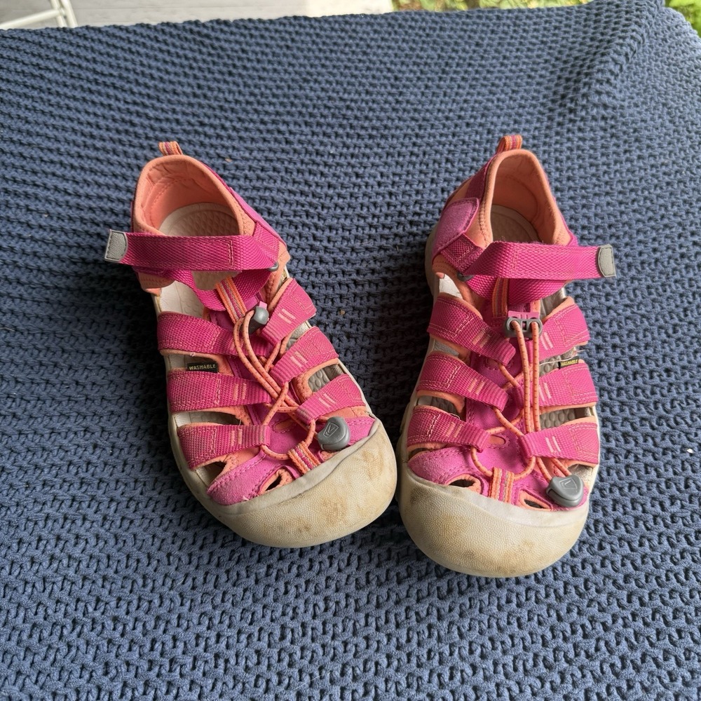 Keen H2 Water Shoes Youth Size US 6 EU 38 Pink Coral Waterproof Hiking Sandals